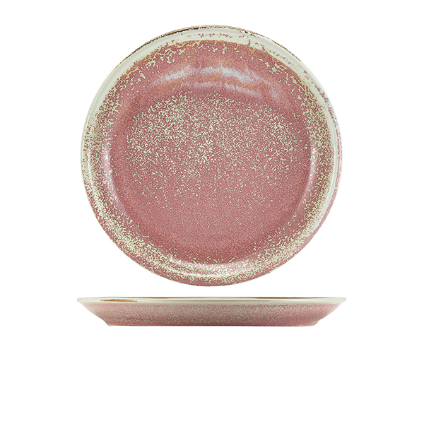 Terra Porcelain Rose Coupe Plate 27.5cm