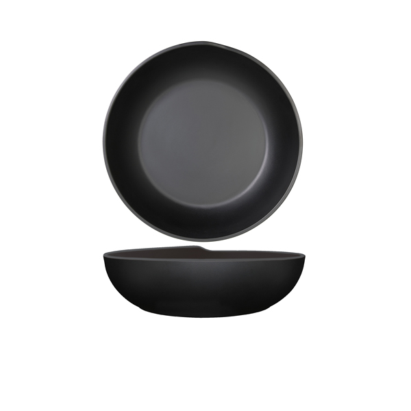 Black Copenhagen Melamine Bowl 28 x 7.5cm