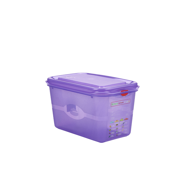 Allergen GN Storage Container 1/4 150mm Deep 4.3L