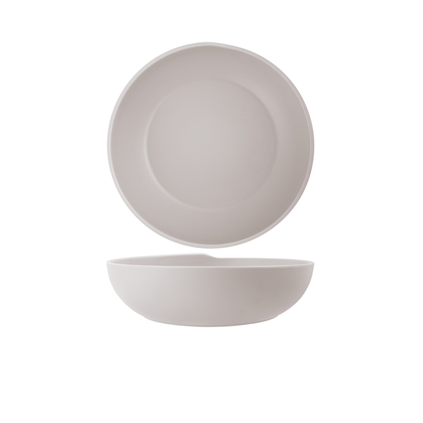 White Copenhagen Melamine Bowl 28 x 7.5cm