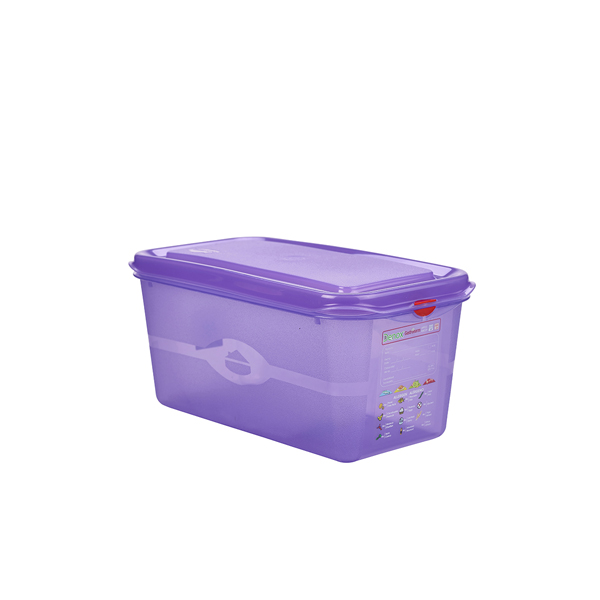 Allergen GN Storage Container 1/3 150mm Deep 6L