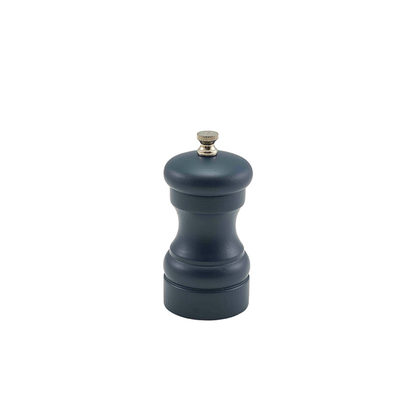Blue Wooden Salt/ Pepper Grinder 10cm
