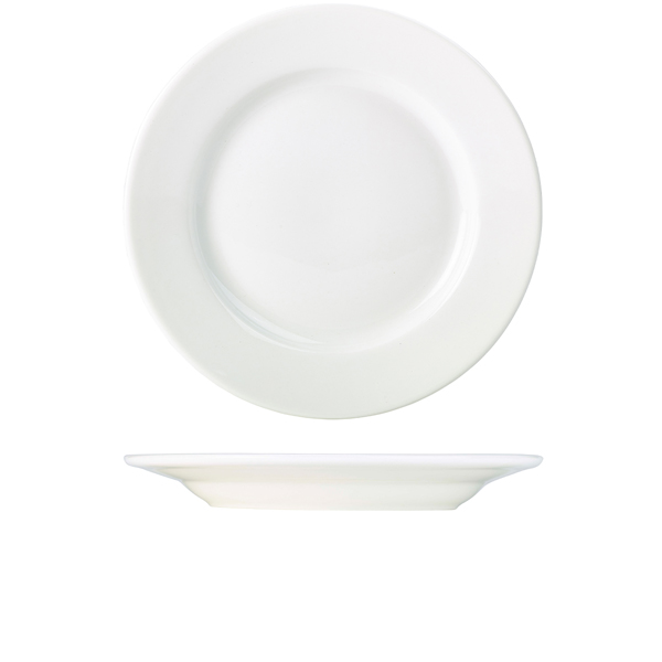 Genware Porcelain Classic Winged Plate 31cm/ 12.25"