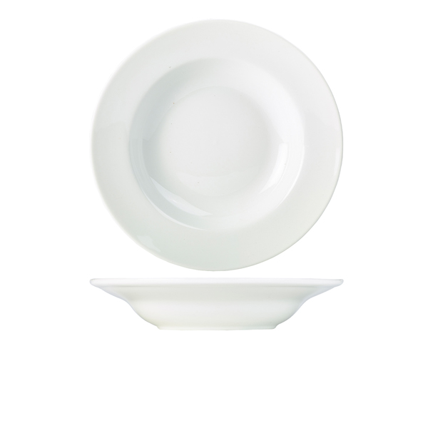 Genware Porcelain Soup Plate/ Pasta Dish 30cm/ 12"