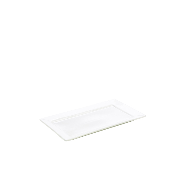 Genware Porcelain Rectangular Plate 24 x 17cm/ 9.5 x 6.75"