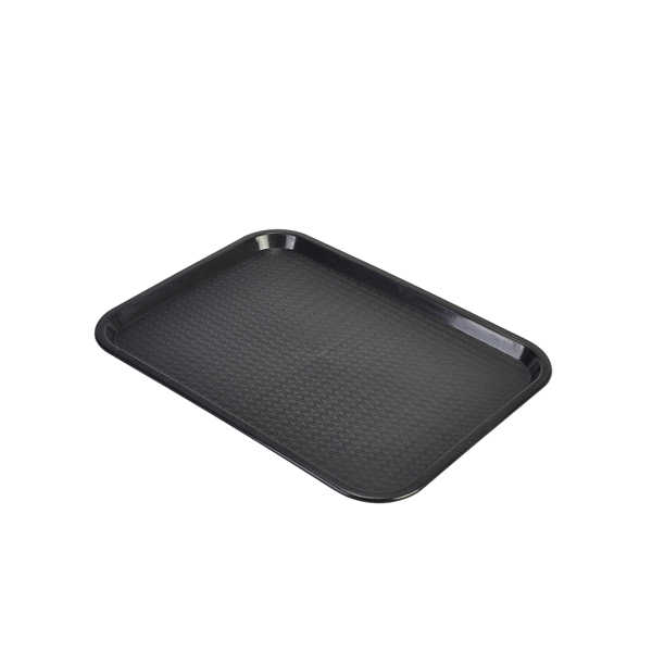 Fast Food Tray Black Large