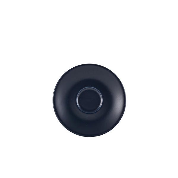 GenWare Porcelain Matt Blue Saucer 12cm/ 4.75"