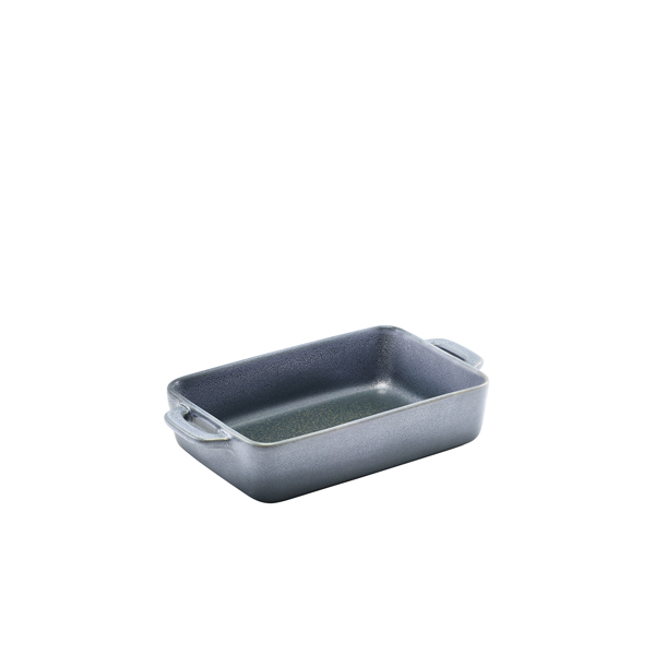 Forge Graphite Stoneware Rectangular Dish 16 x 10.5 x 4cm