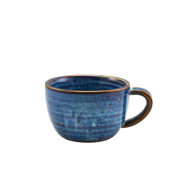 Terra Porcelain Aqua Blue Coffee Cup 22cl/ 7.75oz