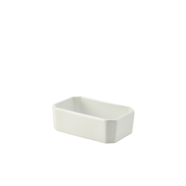 Genware Porcelain Sugar Packet Holder 12 x 7cm/ 4.75 x 2.75"