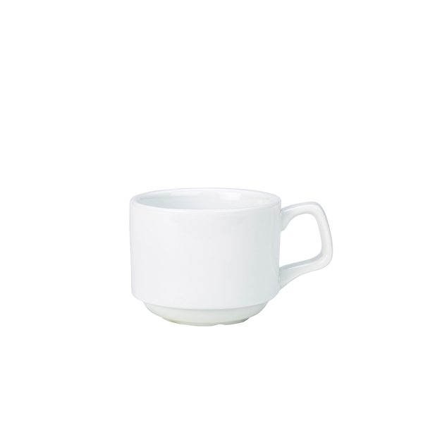 Genware Porcelain Stacking Cup 20cl/ 7oz