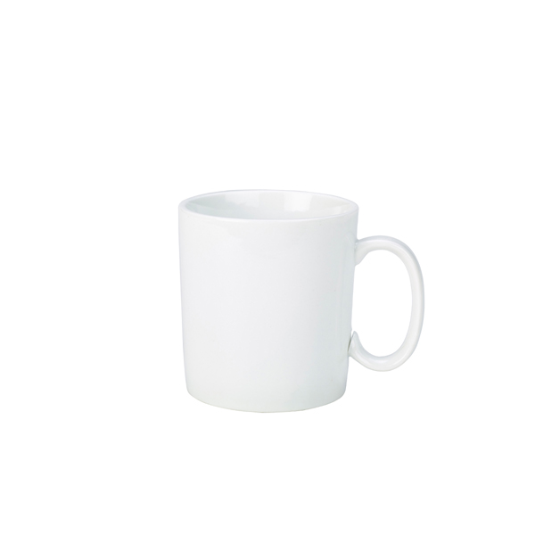 Genware Porcelain Straight Sided Mug 28cl/ 10oz