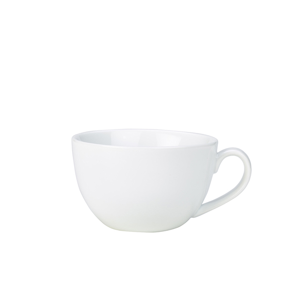Genware Porcelain Bowl Shaped Cup 34cl/ 12oz
