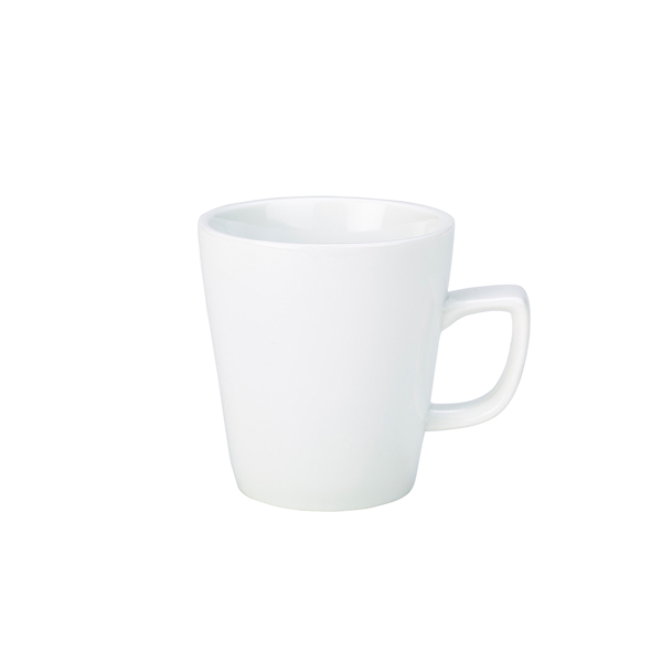 Genware Porcelain Compact Latte Mug 28.4cl/ 10oz