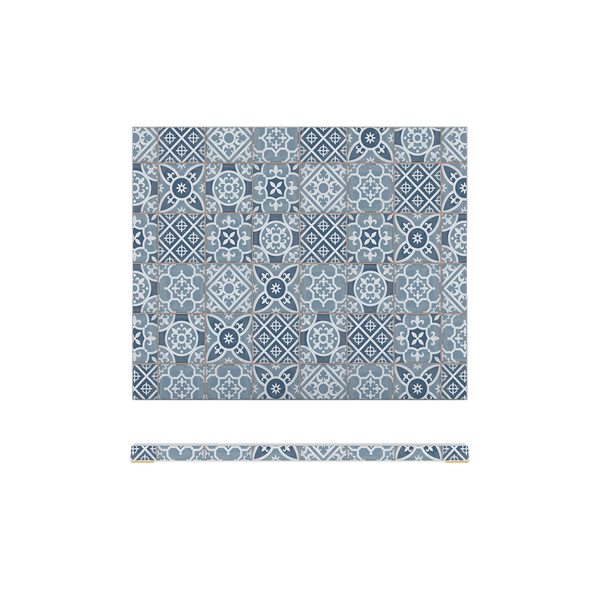 Blue Marrakesh Melamine GN1/2 Slab 32.5 x 26.5cm