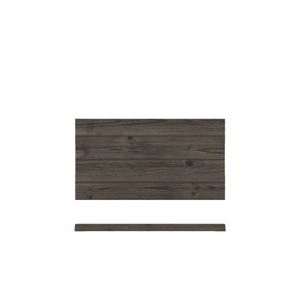 Oak/White New Haven Melamine GN1/3 Slab 32.5 x 17.6cm