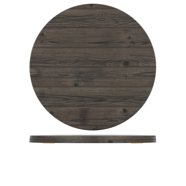 Oak New Haven Melamine Round Slab 32.5cm