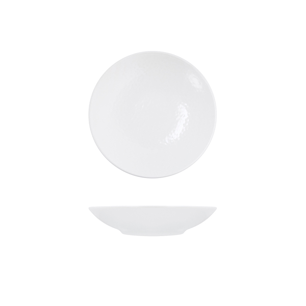 White Osaka Melamine Coupe Bowl 18.5 x 4cm