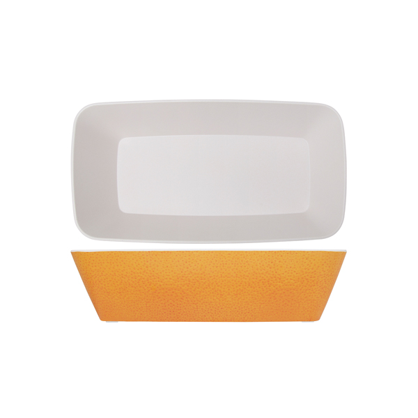 Orange Seville Melamine GN1/3 Deep Dish 32.5 x 17.6 x 8cm