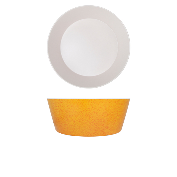 Orange Seville Melamine Bowl 26.5 x 10cm