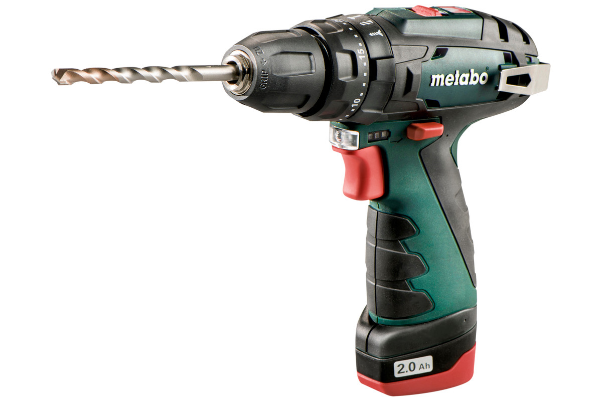 METABO AKKU SLAG-/BORESKRUEMASKINE POWERMAXX SB 2X2,0Ah