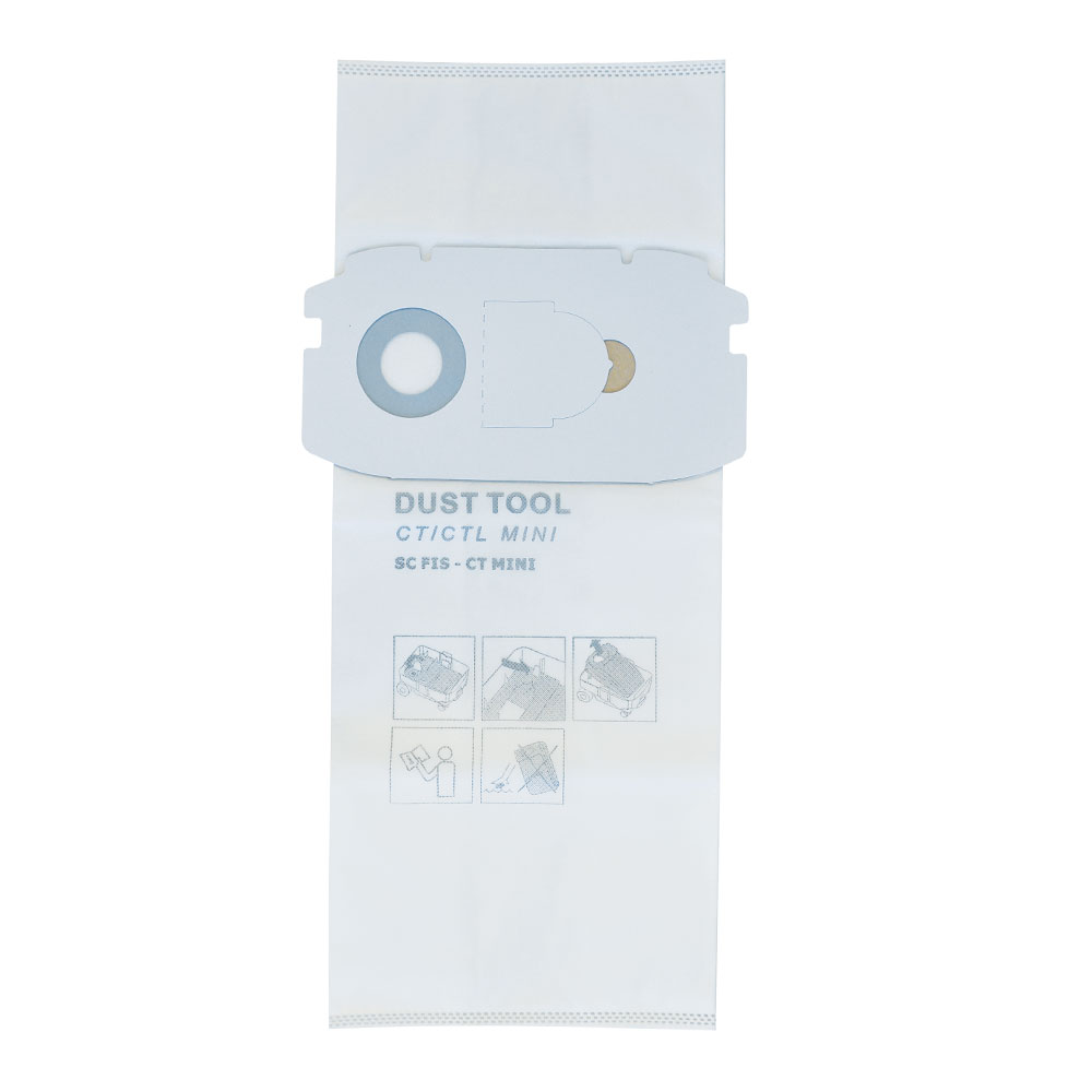 DUST TOOL Støvsugerpose til Mini 5 stk