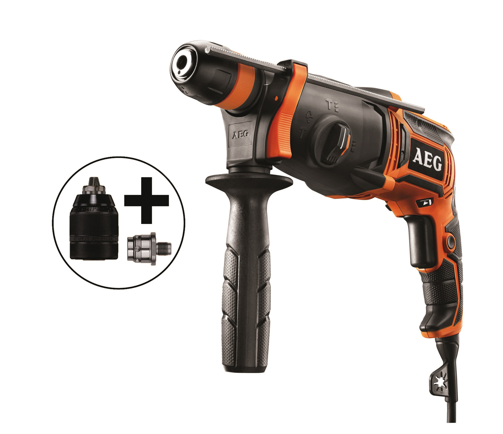AEG borehammer sds+ 800w KH 24 IXE