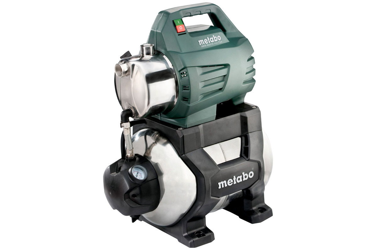 12: METABO Husvandværk HWW 4500/25 InoX Plus