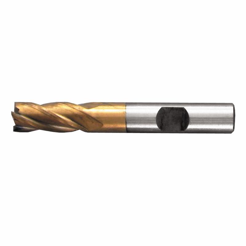 #2 - DIESELLA Endefræser 4 mm HSS-TiN Z=4 DIN 844