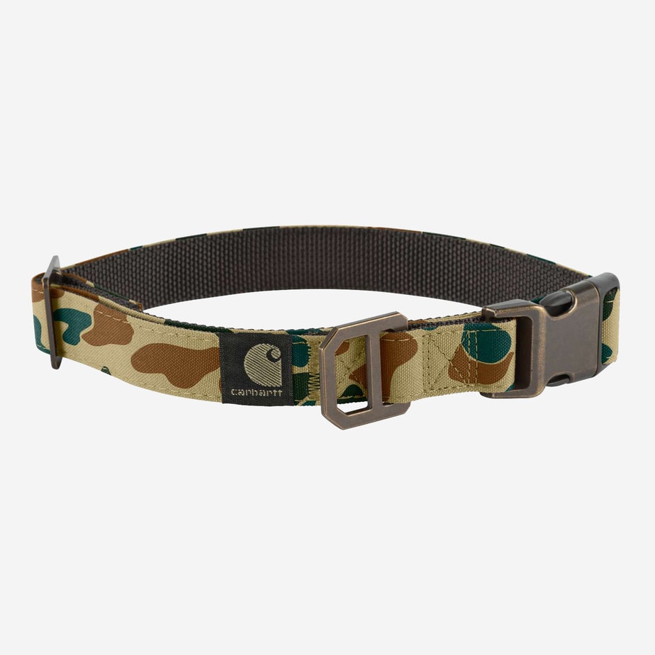 CARHARTT Hundehalsbånd Nylon Duck Dog Collar 1972 DUCK CAMO L