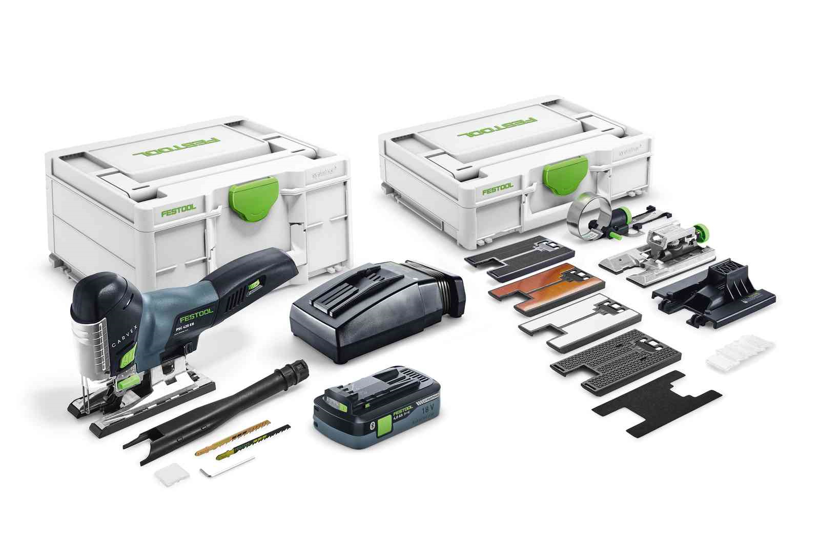 4: FESTOOL Akku stiksav CARVEX PSC 420 HPC 4,0 EBI-Set 18 V SYSÂ³