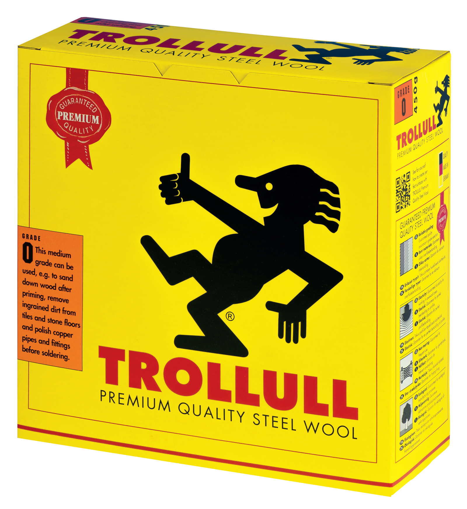 Trollull Ståluld 450g T00