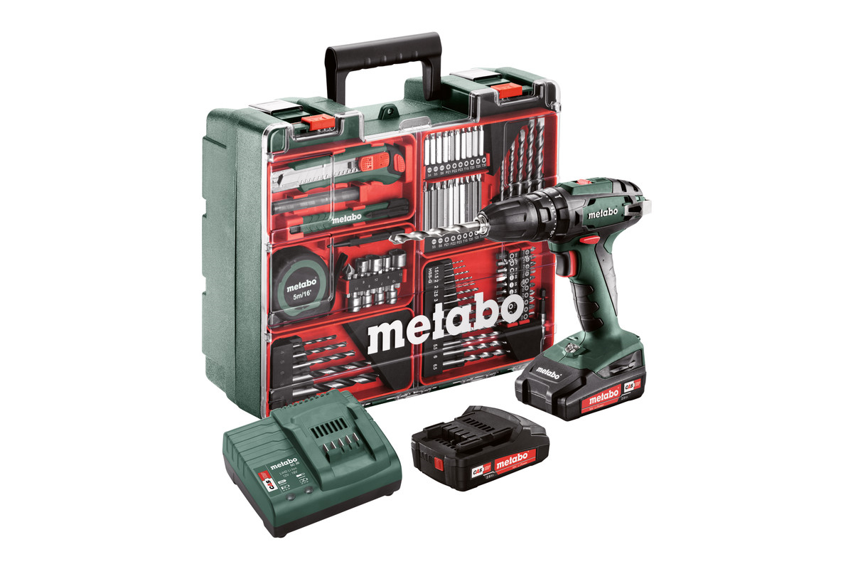 METABO Akku Slagbore-/Skruemaskine SB 18 2X2,0 10 mm workshop