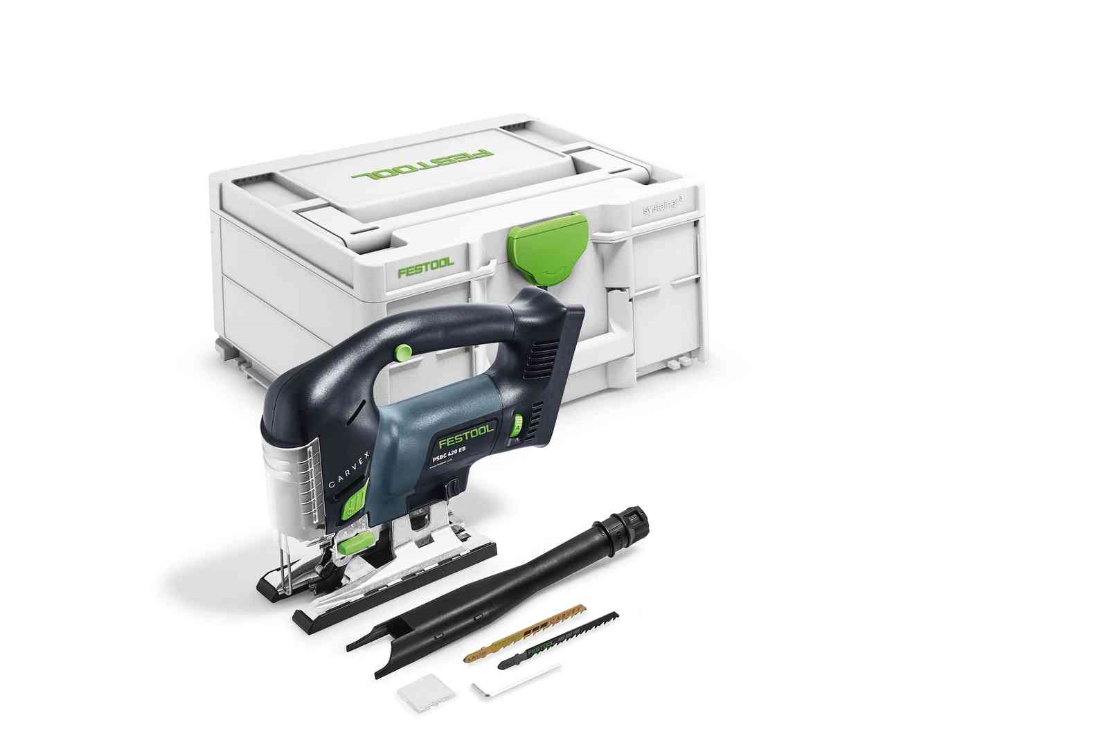 13: FESTOOL Akku stiksav CARVEX PSBC 420 EB-Basic 18 V SYSÂ³