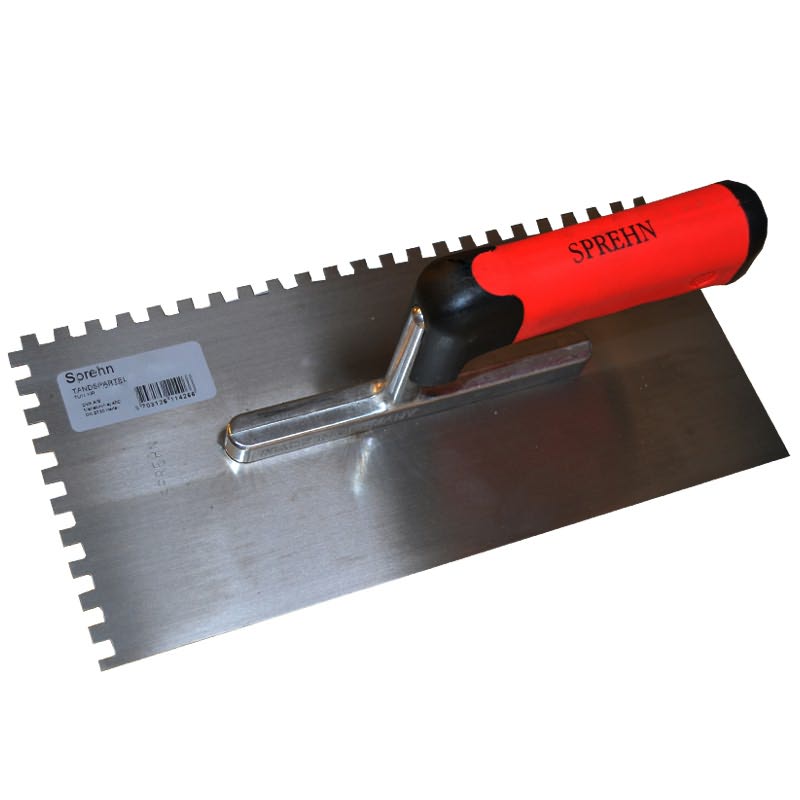 SPREHN Tandspartel Softgrip 130x280mm 4x4mm tænder