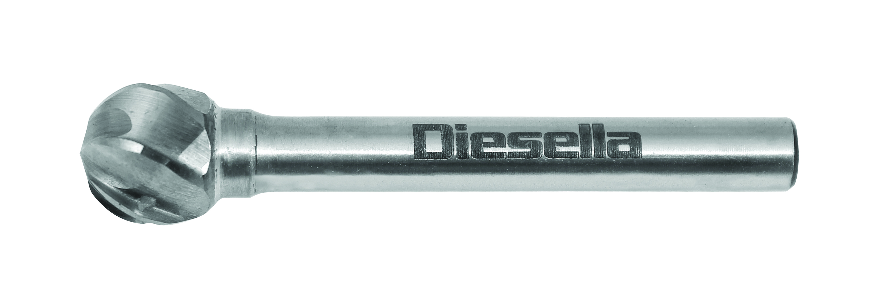 11: DIESELLA Fræsestift HM Ø12x11 mm form D (Alu. Cut) med Ø6 mm skaft