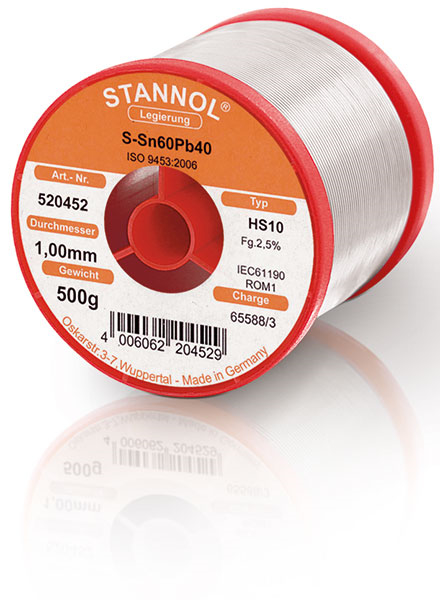 #2 - Weller loddetin 1,0 mm, med flus