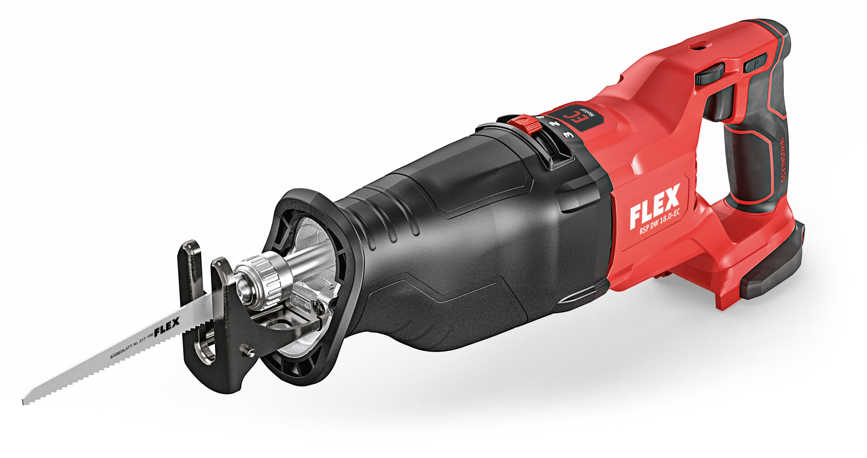 8: Flex Akku Bajonetsav RSP DW 18.0 EC C u/bat og lader