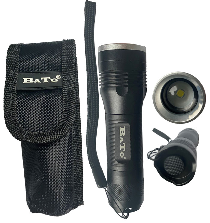 BATO Håndlampe m/zoom
