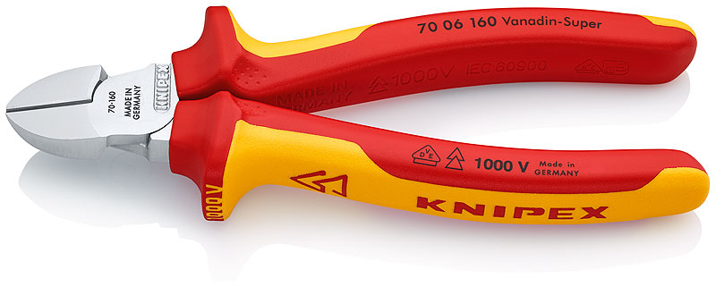 Knipex sidebidetang 160mm VDE 1000V 7006-160