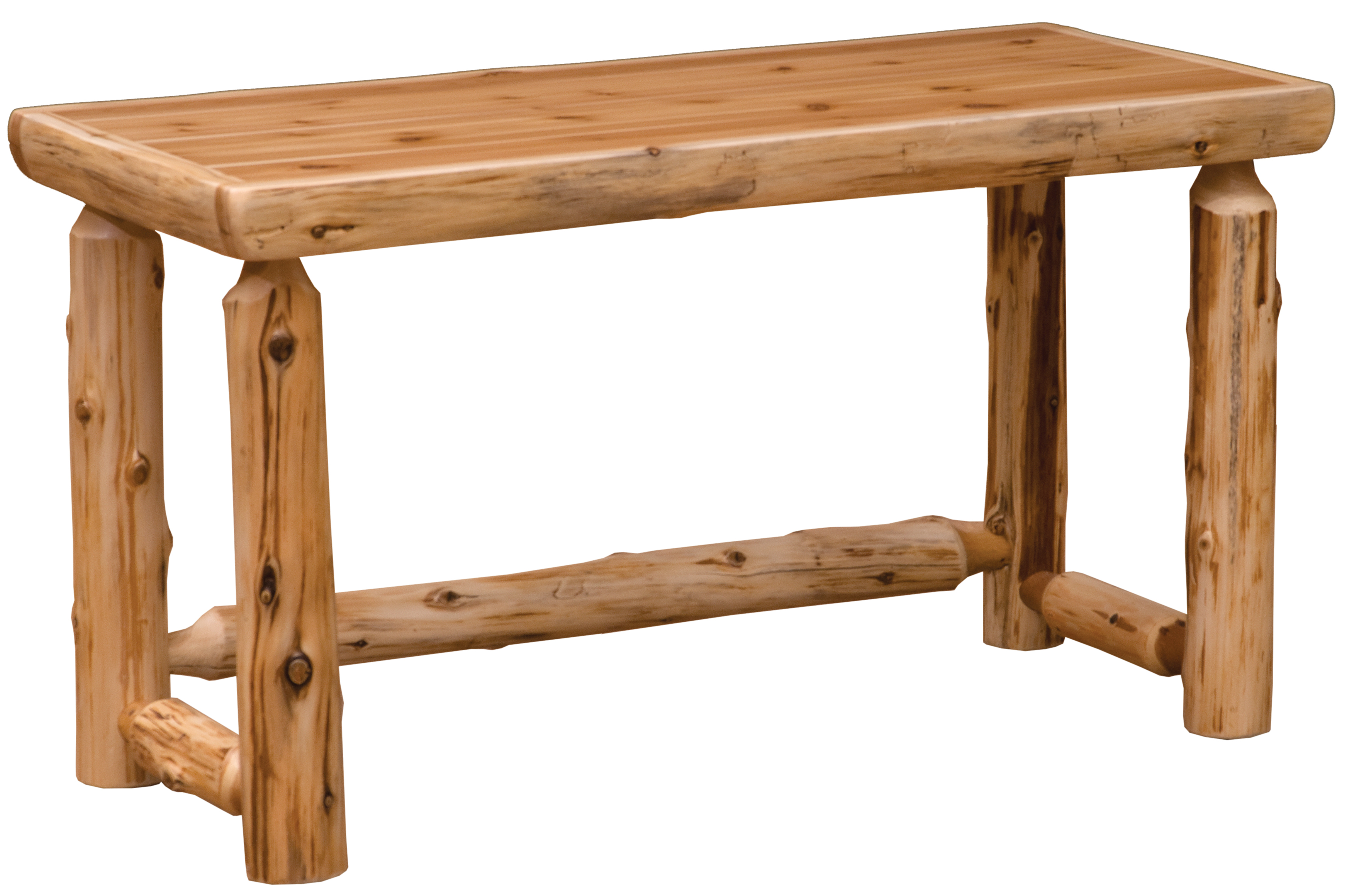 Log Spindle Writing Desk