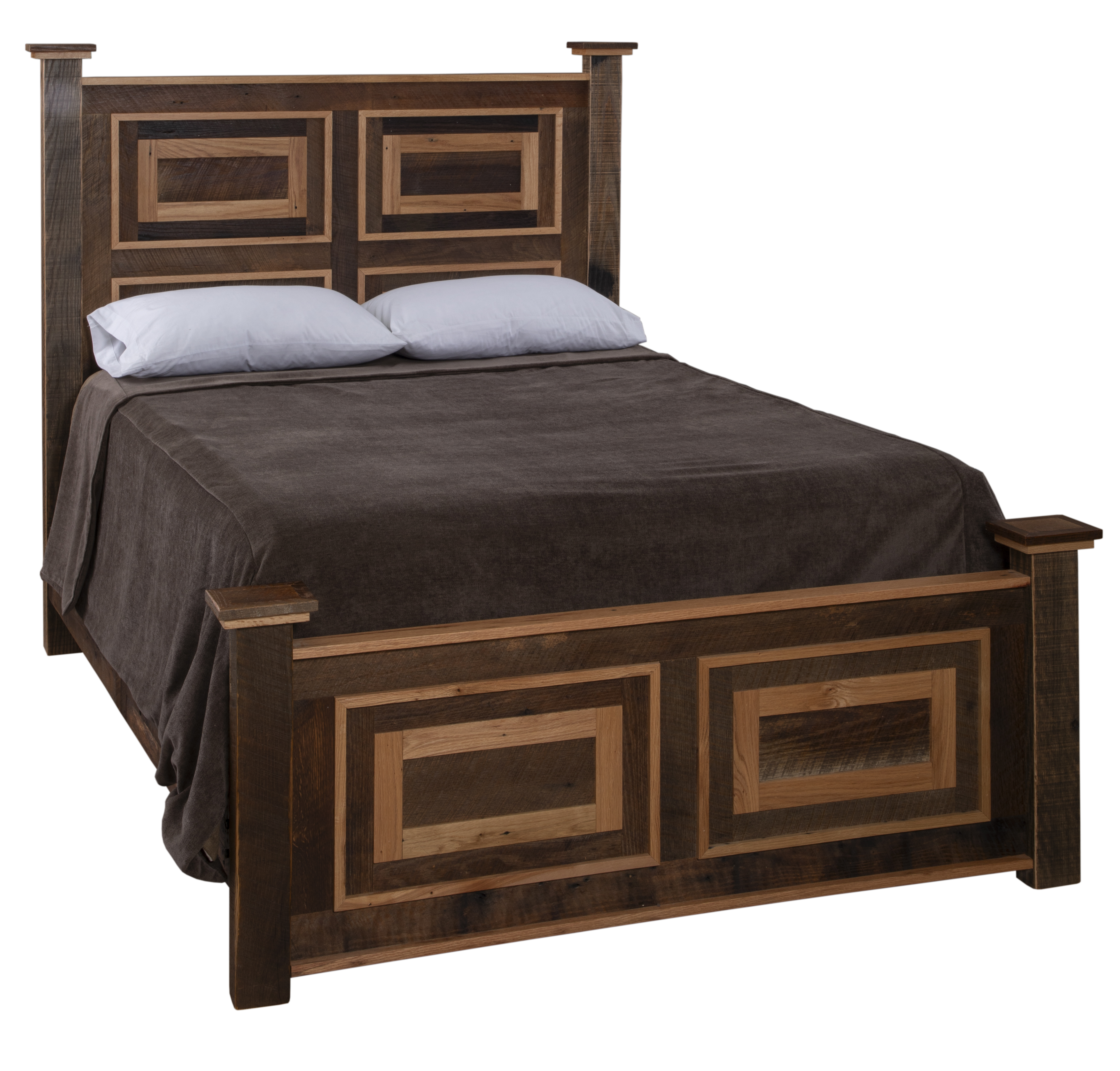 Bed Rail System - Cal King - Natural Hickory - Gil's Furniture & Sleep ...