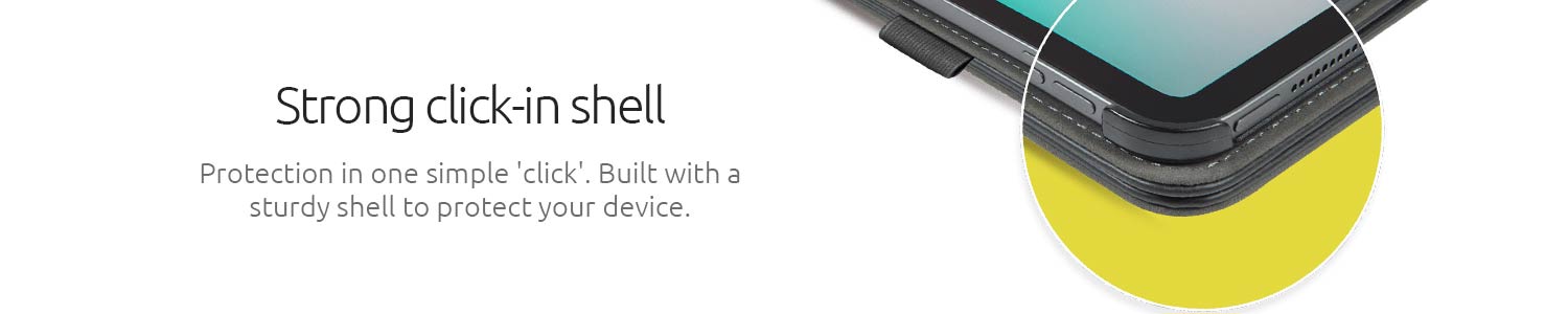 Strong click in shell