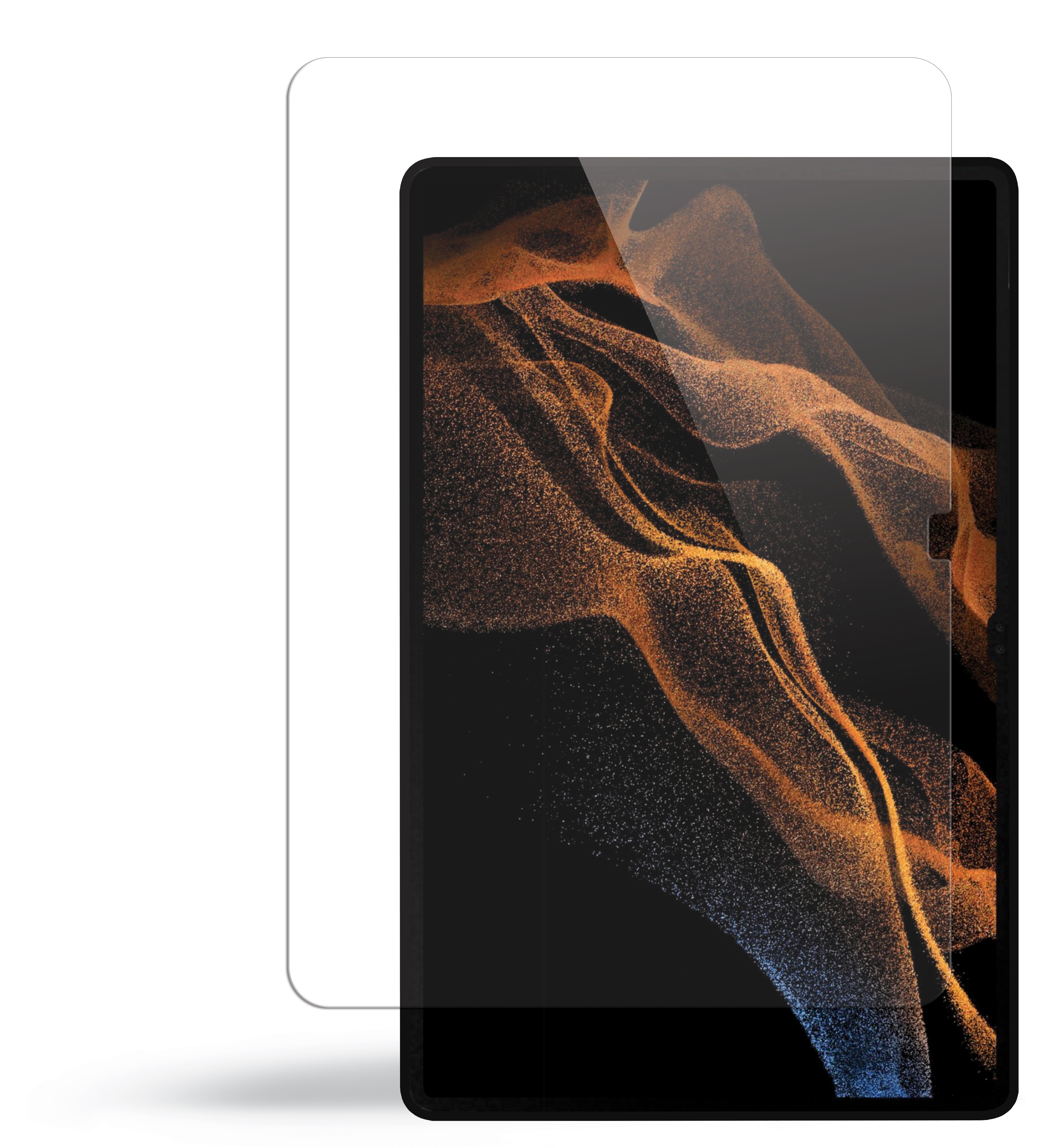 Gecko Covers / Samsung Tab S8 Ultra Screenprotector - Gehard glas - Perfecte pasvorm