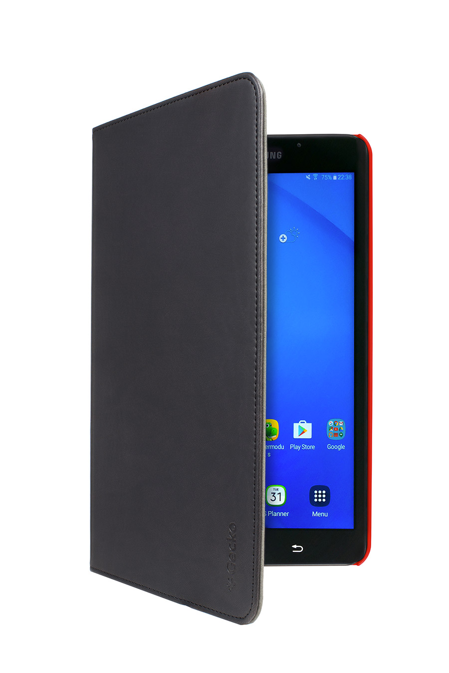 Gecko Easy Click - Galaxy Tab A 10.1 Zwart/rood