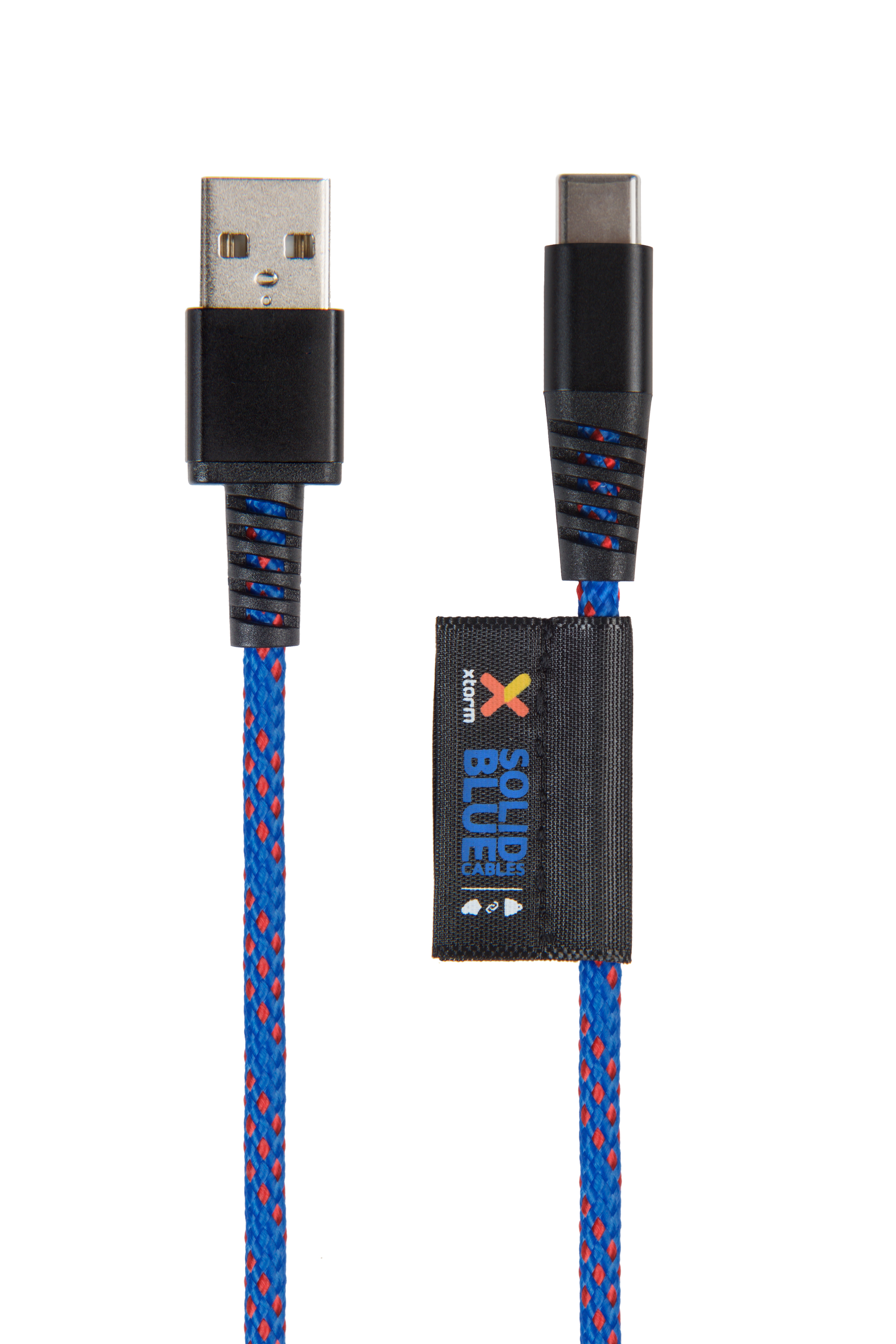 Xtorm Solid Blue USB-C™ kabel - 1 meter