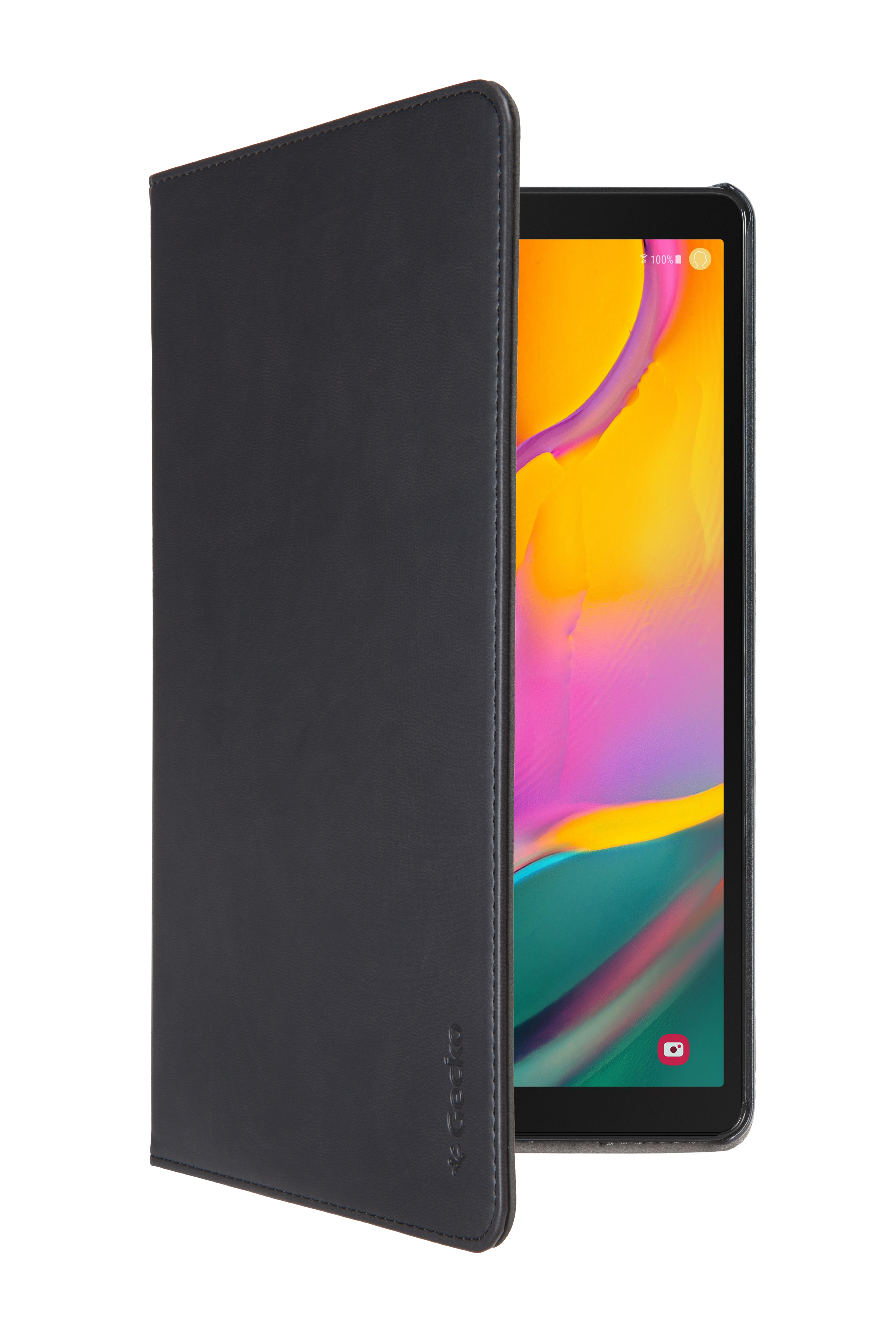 Gecko Covers Easy-Click Bookcase Samsung Galaxy Tab A 10.1 (2019) tablethoes - 10.1 inch - Zwart