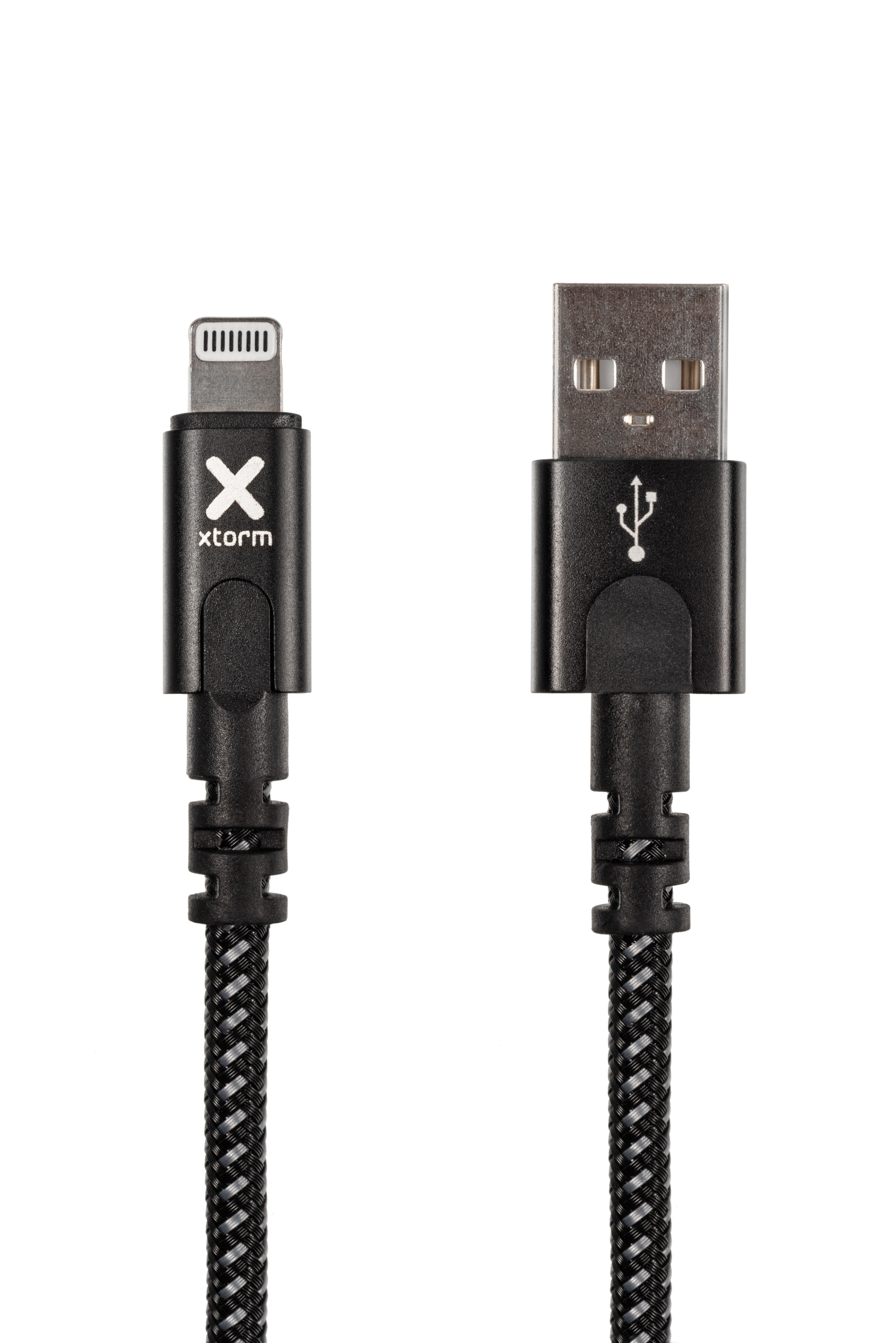 Xtorm Original USB to Lightning kabel - 3 meter - Zwart