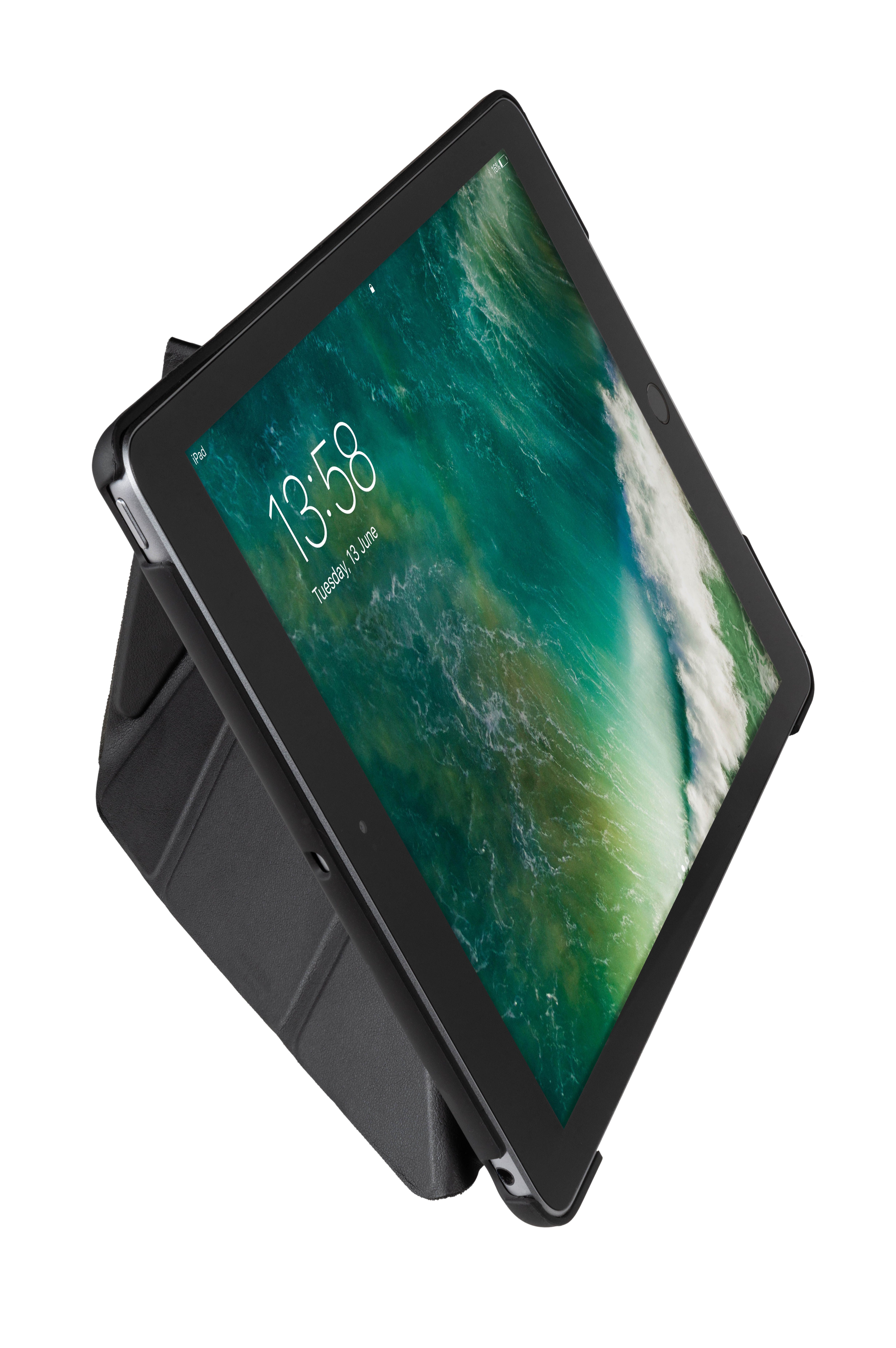 Tablet cover voor Apple iPad 9.7 inch (2017/2018) Origami hoes - Zwart