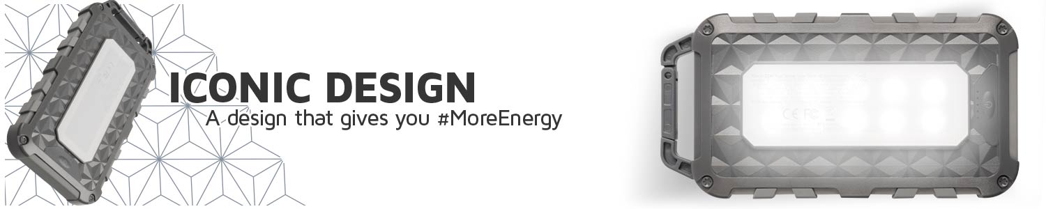 Iconic design that gives you #MoreEnergy